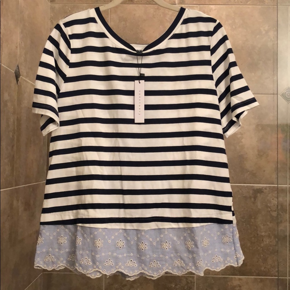 Sanctuary striped top